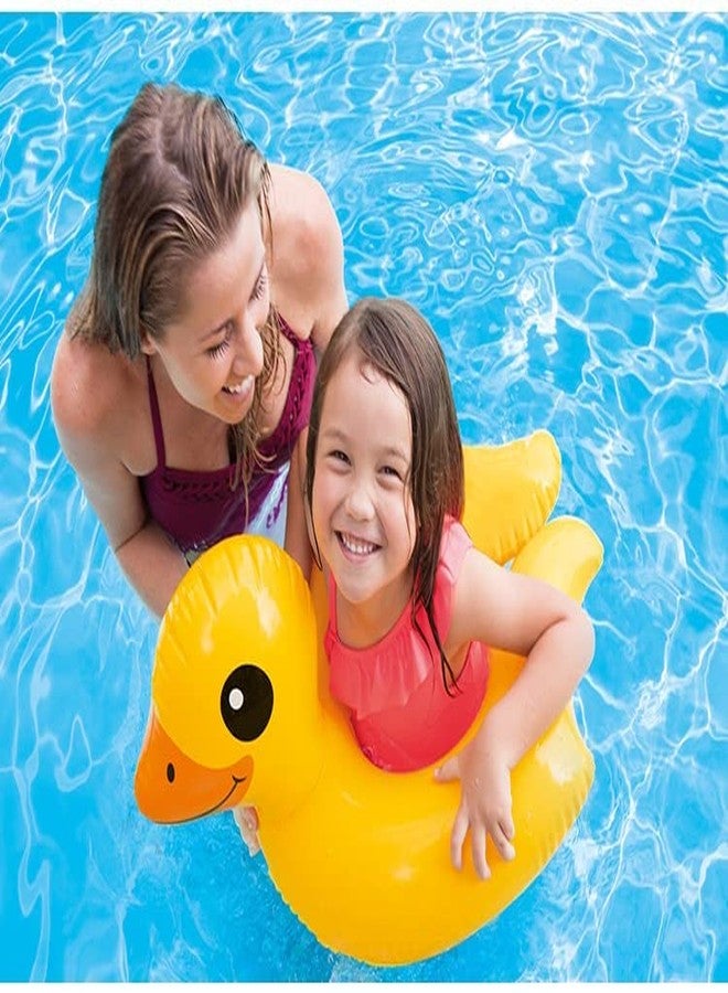 PULSBERY Cartoon Design Swim Tube - Inflatable Round Shaped Swimming Pool Tub Water Play Toy Swim Safety Ring Inflatable Baby Floating Raft Tube for Kids, Swimming Tube - Image 3